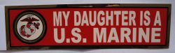Bumper Sticker-My Daughter Is A U.S. Marine