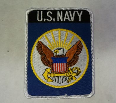 Patch- U.S. Navy With Eagle