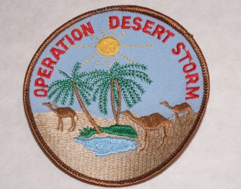 Patch- Operation Desert Storm with Camels (Large)