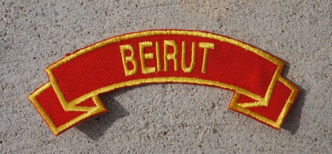 Patch-Beirut Red Tab