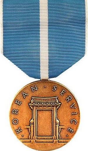 Medal/Korea Service-Full Size