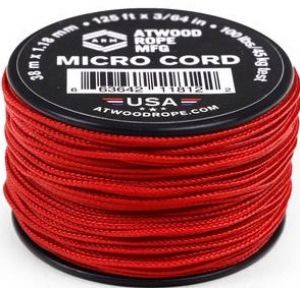 Micro Cord/ Red