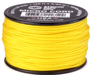 Micro Cord/ Yellow