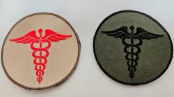 Velcro Patch-Caduceus