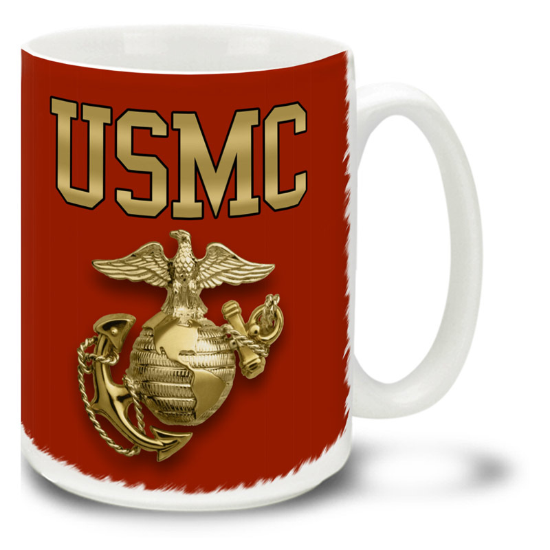 Saigon Sams Military Surplus Store: Coffee Cup-USMC With EGA, Cups/mugs ...